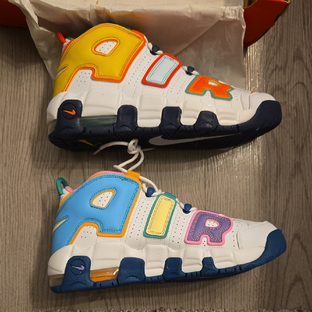 Nike Air More Uptempo What The Uptempo (GS) 7Y 8.5W - Picture 4 of 8